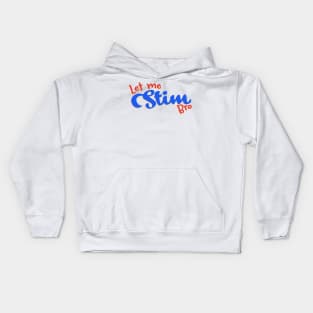 vintage let me sim bro Kids Hoodie